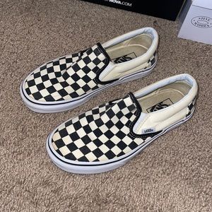 Checker board Vans